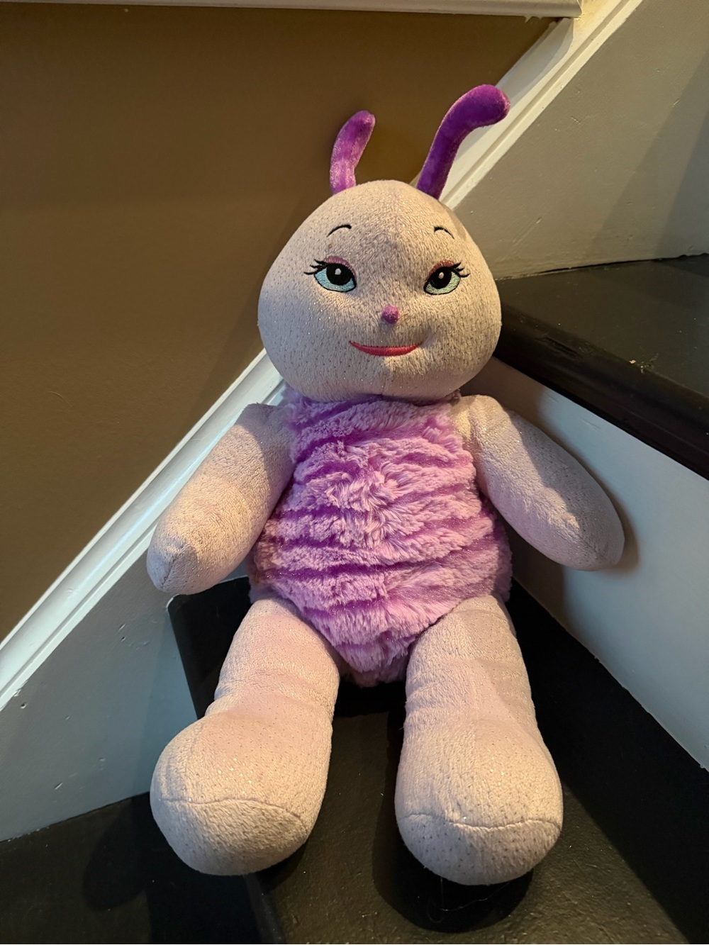 Build a bear Lightning bug plush